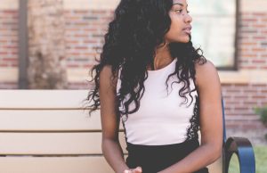 Maria Jackson Gives Large Bags With Essentials to the Poor in New York