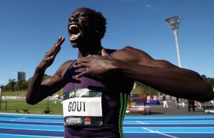 The 18-year-old phenom who is being compared to Usain Bolt – breaks the world record in the 200 meters